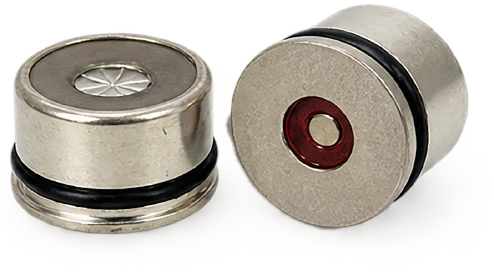 Valor BBU-36/B impulse cartridge, complete side and end views