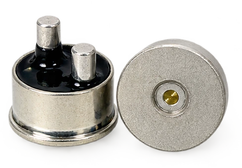Valor BBU-48A/B impulse cartridge, connector and end views