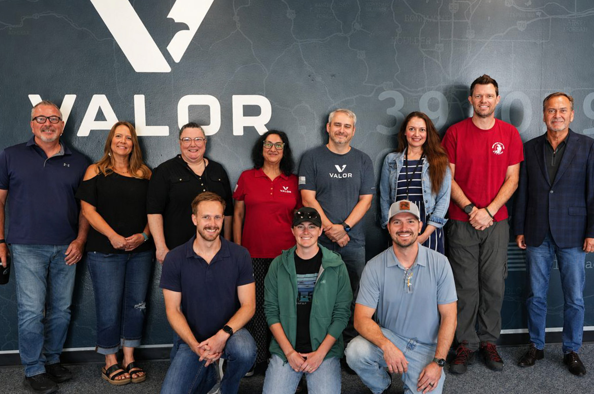 Valor Tactical leadership team with representatives of its tribal ownership in Grand Junction, Colorado